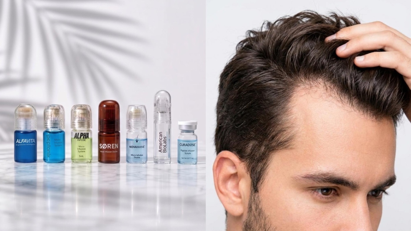The seven micro-infusion systems compared